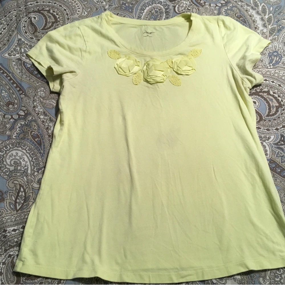 Lemon Blossom Short Sleeve Women's Top